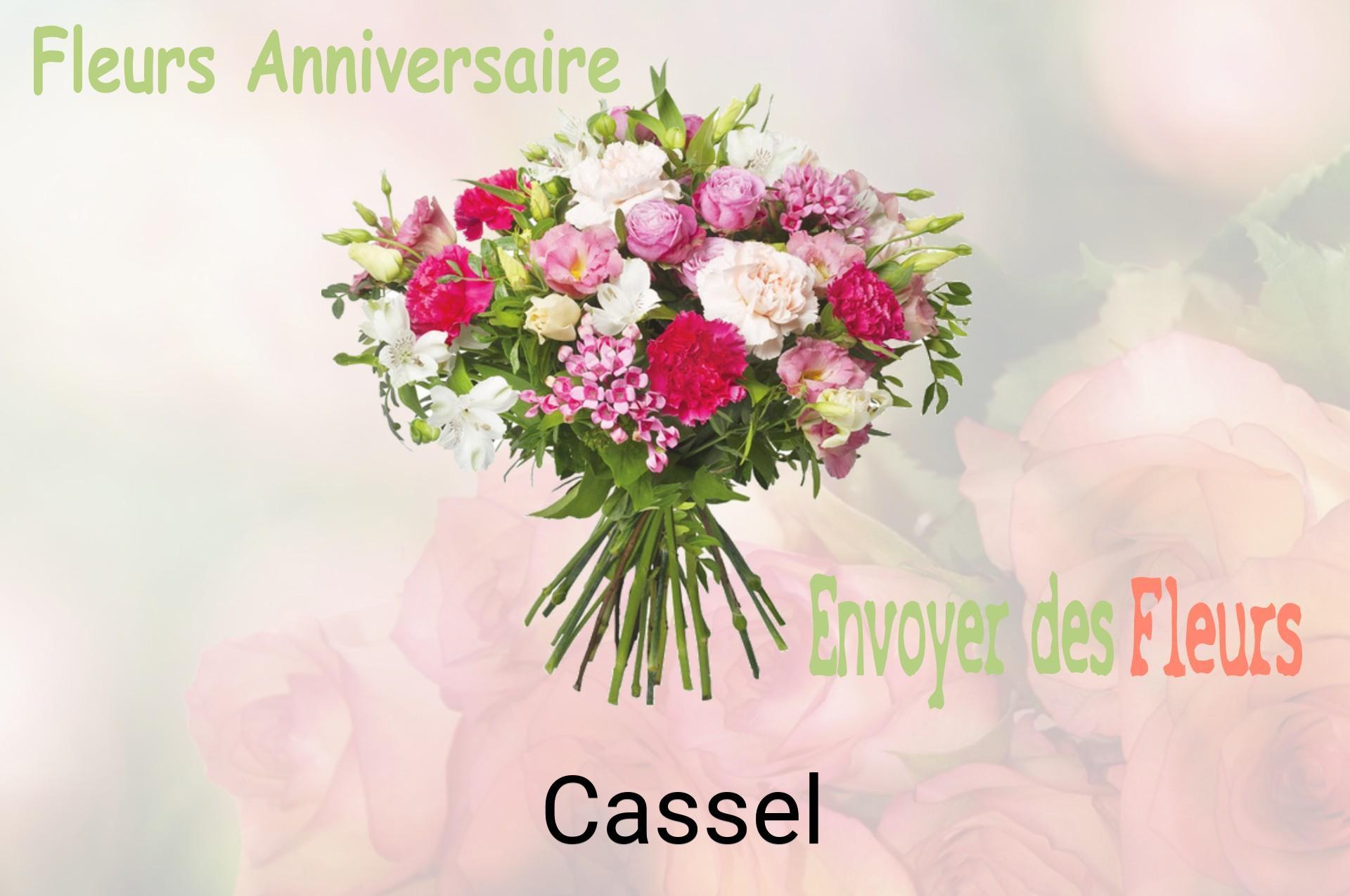 Bouquet de fleurs d’anniversaire livré à Cassel