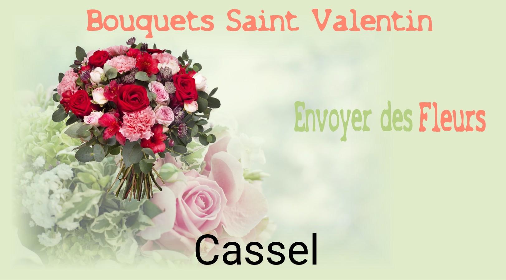 Roses de Saint-Valentin livrées à Cassel